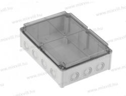 OMU System ELO-290A Műanyag doboz IP67 290x210x90 átlátszó tetővel (ELO-290A)