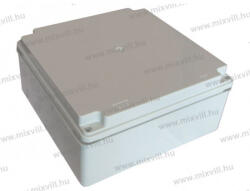 XBS ELO-210/S3-UV IP67 210x210x90mm műanyag doboz sima oldalfalú UV álló (ELO-210/S3-UV)