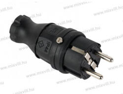 OMU system MXG-18 gumidugvilla max. beköthető vezeték: 3x2, 5mm2 IP44 250V 16A (404001) (MXG-18)