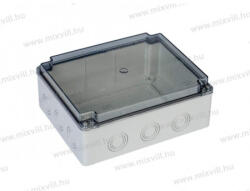 OMU System ELO-240A Műanyag doboz IP67 240x190x90mm átlátszó tetővel (ELO-240A)