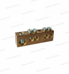 Elettrocanali EC 680M4 földelősín beköthető vezeték: 1x25mm2+4x10mm2