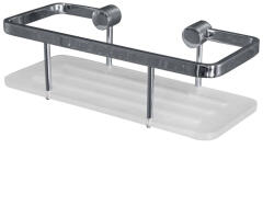 Bemeta Cytro fali szappantartó 250x75x110 mm, króm 146208406 (146208406)