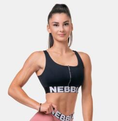 NEBBIA Bustieră sport Smart Zip Black S