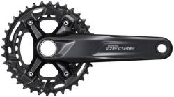Shimano Deore FC-M4100-2 integrált tengelyes hajtómű, 2x10, 26-36T, 170 mm, fekete
