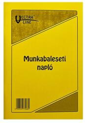 VECTRALINE Nyomtatvány munkabaleseti napló VECTRALINE A/5 álló 32 lapos (VEC0590) - tonerpiac