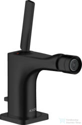Hansgrohe AXOR Citterio E bidé csaptelep automata leeresztővel, matt fekete 36120670 (36120670)