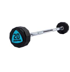 LIVEPRO - 12-sided Urethane Barbells - Uretán Fixsúlyos Egyenes Rudas Kétkezes Súlyzókészlet - 10