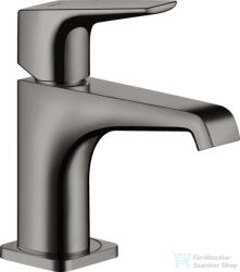 Hansgrohe AXOR CITTERIO E mosdó csaptelep nem zárható leeresztővel, polírozott fekete króm 36112330 (36112330)