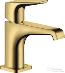 Hansgrohe AXOR CITTERIO E mosdó csaptelep nem zárható leeresztővel, polírozott arany hatású 36112990 (36112990)