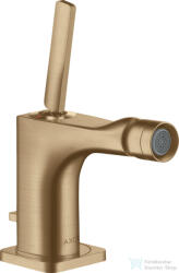 Hansgrohe AXOR Citterio E bidé csaptelep automata leeresztővel, szálcsiszolt bronz 36120140 (36120140)