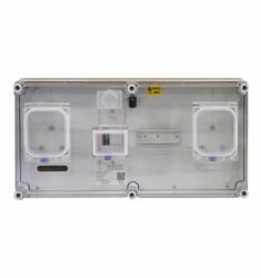 Csatári Plast CSATÁRI PLAST PVT PVT 3060 Á-V Fm-CS Egy felhasználó helyes M63A, V32A társasházi felületre szerelt fogyasztásmérőhely, fekvő kivitel, egyedi és csoportos kialakításban is (CSP24. TE121) (CSP24.TE121)