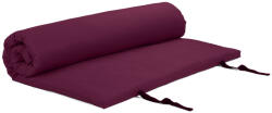 Bodhi Yoga Welltouch futon levehető huzattal - 4 rétegű Szín: padlizsán (aubergine), Méretek: 200 x 140 cm