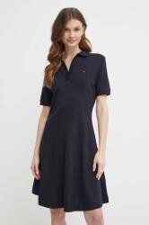 Tommy Hilfiger ruha sötétkék, mini, harang alakú - sötétkék XS - answear - 41 690 Ft