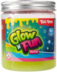 Magic Toys Glow'N Fun fluoreszkáló slime trutyi hordóban (35943Z) - jatekshop