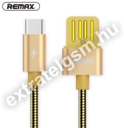 REMAX RC-080a Serpent Adatkábel Type-C Arany