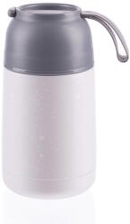 Zopa rozsdamentes acél étel termosz csészével és szilikon fogantyúval, 620ml, Stars