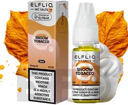 Elf Bar Lichid Elf Bar ELFLIQ Snoow Tobacco 20mg 10ml (4895261103296) Lichid rezerva tigara electronica