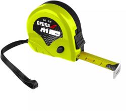 DEDRA Tekercsmérő 3m, 2 x stop gomb, 16mm (M377P)
