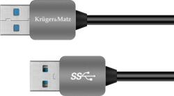 Krüger&Matz USB csatlakozókábel 1m KM0337 (KM0337)
