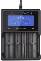 XTAR Nabíjačka na batérie 18650 4 x Li-ion/Ni-MH LCD (BAT1151)
