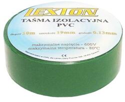 LEXTON Szigetelőszalag 19mm x 10m, zöld LXSC041 (14120)