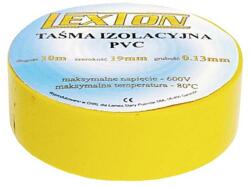 LEXTON Szigetelőszalag sárga 10m LXSC041 (14121)
