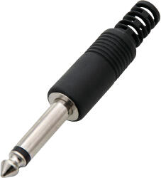 BLOW 6, 3 mm-es mono jack dugó, szerelhető, műanyag házas - 1277- (1277)