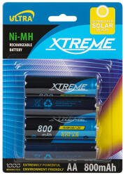 XTREME Újratölthető AA R6 Ni-MH 800mAh XTREME akkumulátorok (82-606)
