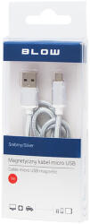BLOW Mágneses micro USB töltő- és adatkábel, USB-A - micro USB B, 1 m - 66-106- (66-106)