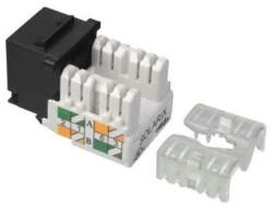 SOLARIX Keystone Solarix CAT5E UTP RJ45 fekete (17014)