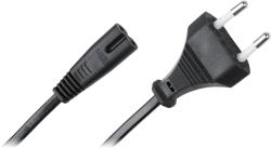 Cabletech Tápkábel fekete 1, 8m FLEXO CE KPO2771C (KPO2771C)