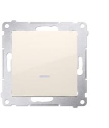 KONTAKT-SIMON Switch Simon 54 prémium No. 1 LED alfény, bézs modul (16006)