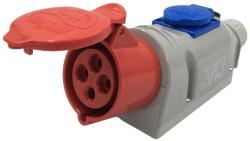 TAREL 400V 32A IP44 aljzat + 230-as aljzat TAR176 (17401)