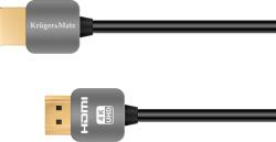 Krüger&Matz HDMI-HDMI (A-A) 1, 8 m-es Kruger&Matz 4K kábel (KM0329)