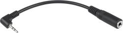 Cabletech Csökkentő JACK 2, 5 - JACK 3, 5 fekete ZLA0580A (ZLA0580A)