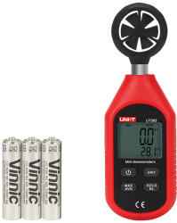 UNI-T Anemométer hőmérsékletmérő funkcióval UT363 (9296)