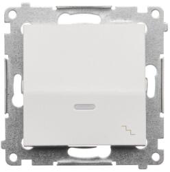 KONTAKT-SIMON Switch Simon 54 prémium No. 6 LED alfény, modul fehér (16018)