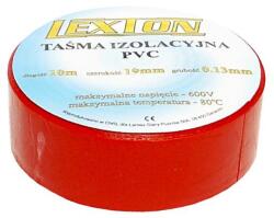 LEXTON Szigetelőszalag 19mm x 10m, piros LXSC041-CE (14116)