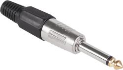 Cabletech Jack konektor 6, 3mm HQ mono čierny (WTY0032A)