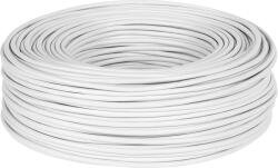 Elektrokabel Telefonkábel 6 eres YTDY 6 x 0, 5mm - kerek, 100m, fehér (KAB0552)