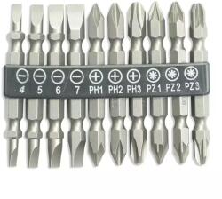 Dedra 65 mm-es csavarhegyek: SL4/5/6/7, PH1/2/3, PZ1/2/3 18A07S13 (18A07S13)