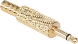 Cabletech Jack csatlakozó 3, 5 mm-es mono aranyozott (WTY0013)