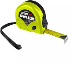 Dedra Tekercsmérő 5m, 2 x stop gomb, 19mm (M577P)