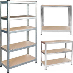 Humberg Fém polc 180 x 90 x 40 cm HR-812 (4812)