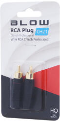 BLOW RCA chinch csatlakozó CH21 professzionális dia, 6mm (93-552)