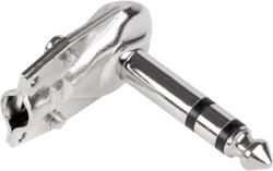 Cabletech 6.3 sztereó fém négyzet alakú csatlakozó (WTY0025)