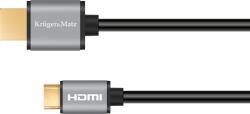 Krüger&Matz HDMI kábel - mini HDMI kábel 1, 8 m Kruger&Matz Basic (KM1237)
