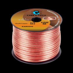 Cabletech Hangszóró kábel 2x0, 200mm CU 100m (KAB0299)