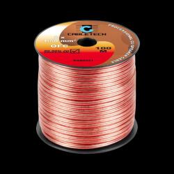 Cabletech Hangszóró kábel 2x 1, 5mm OFC-CU(100m) (KAB0321)