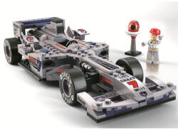 Sluban Formula 1 - Ezüst színű versenyautó építőjáték készlet (M38-B0352)